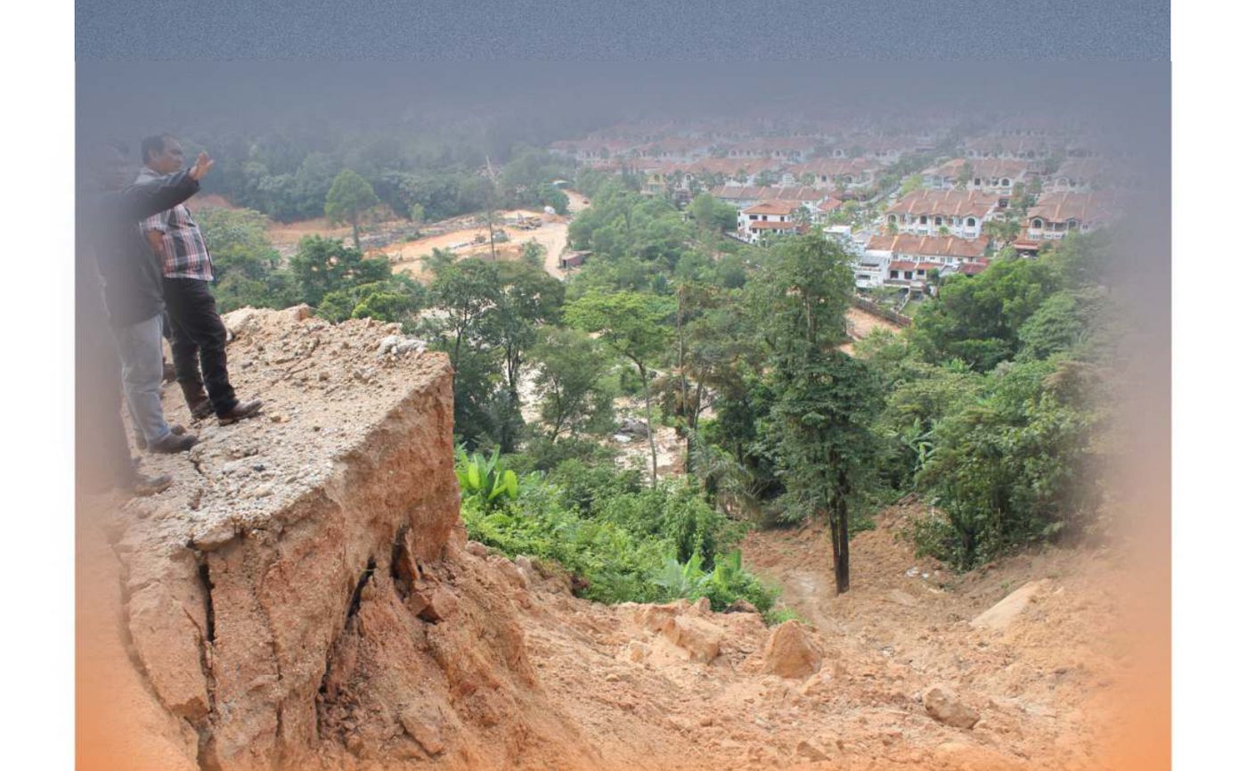 GEO GIS SERVICES field team conducting a geological site assessment in Kajang, Selangor